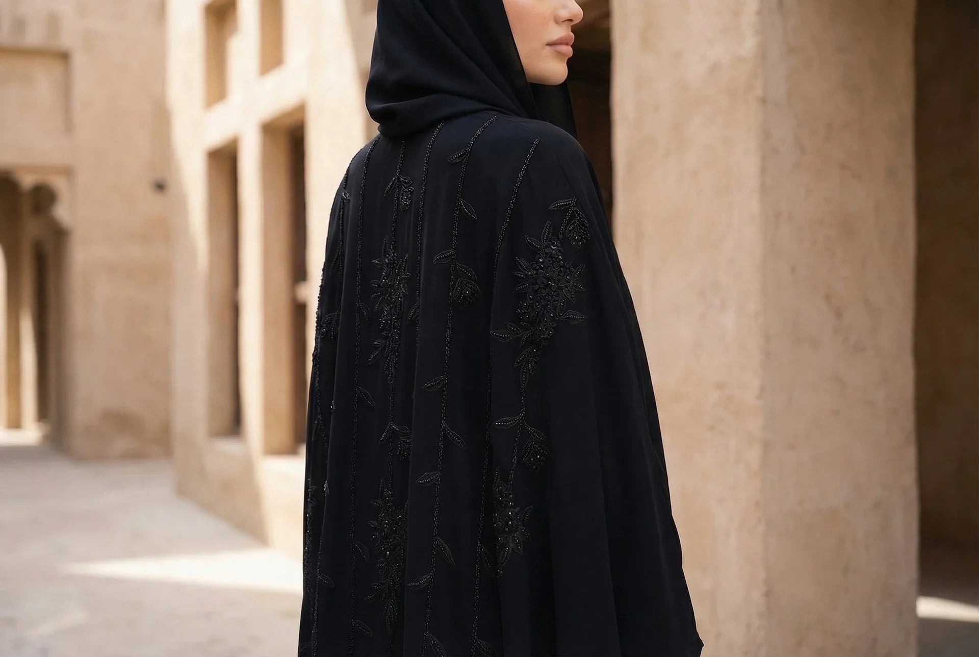 EMBROIDERED ABAYAS