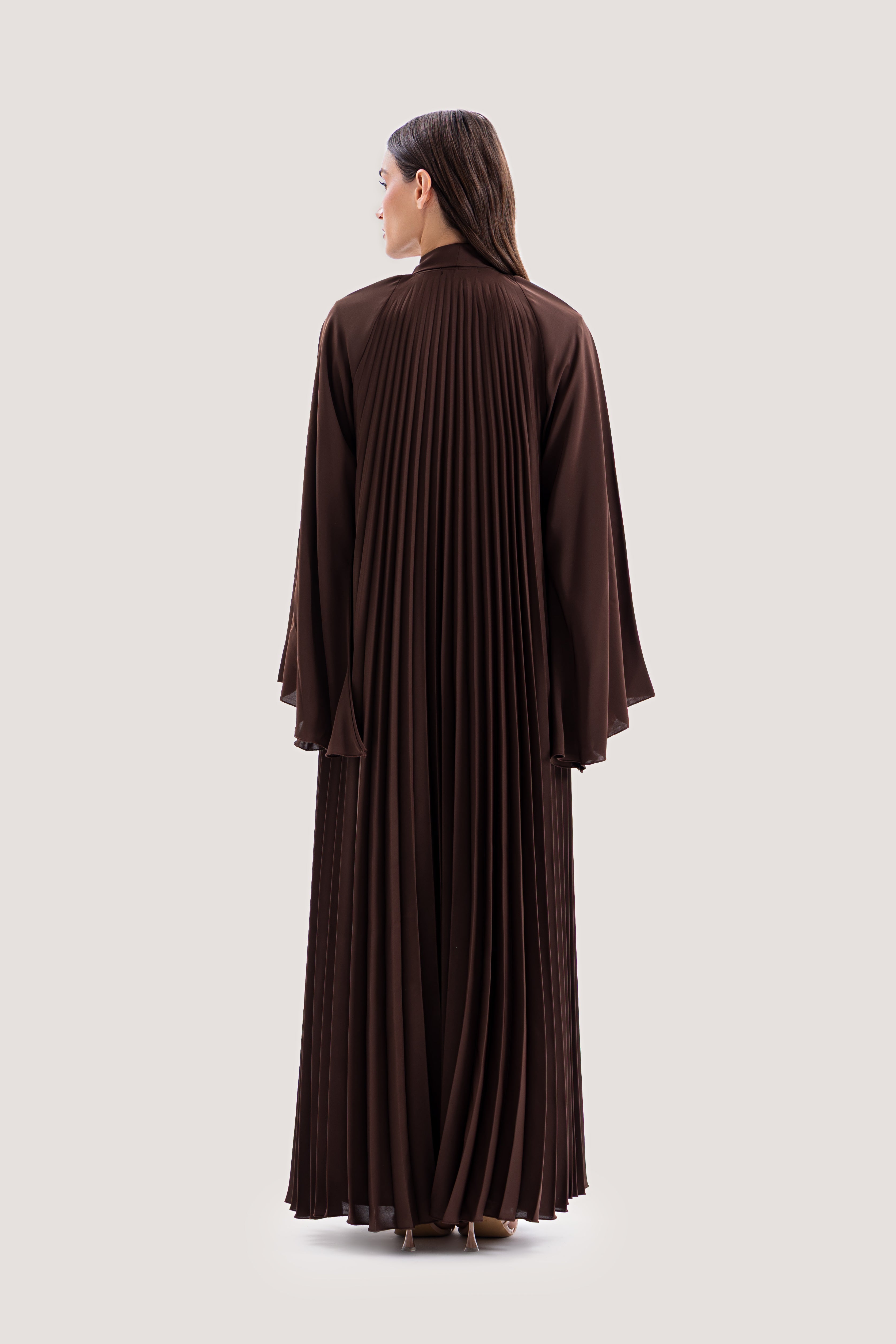 Chocolate Layered Abaya