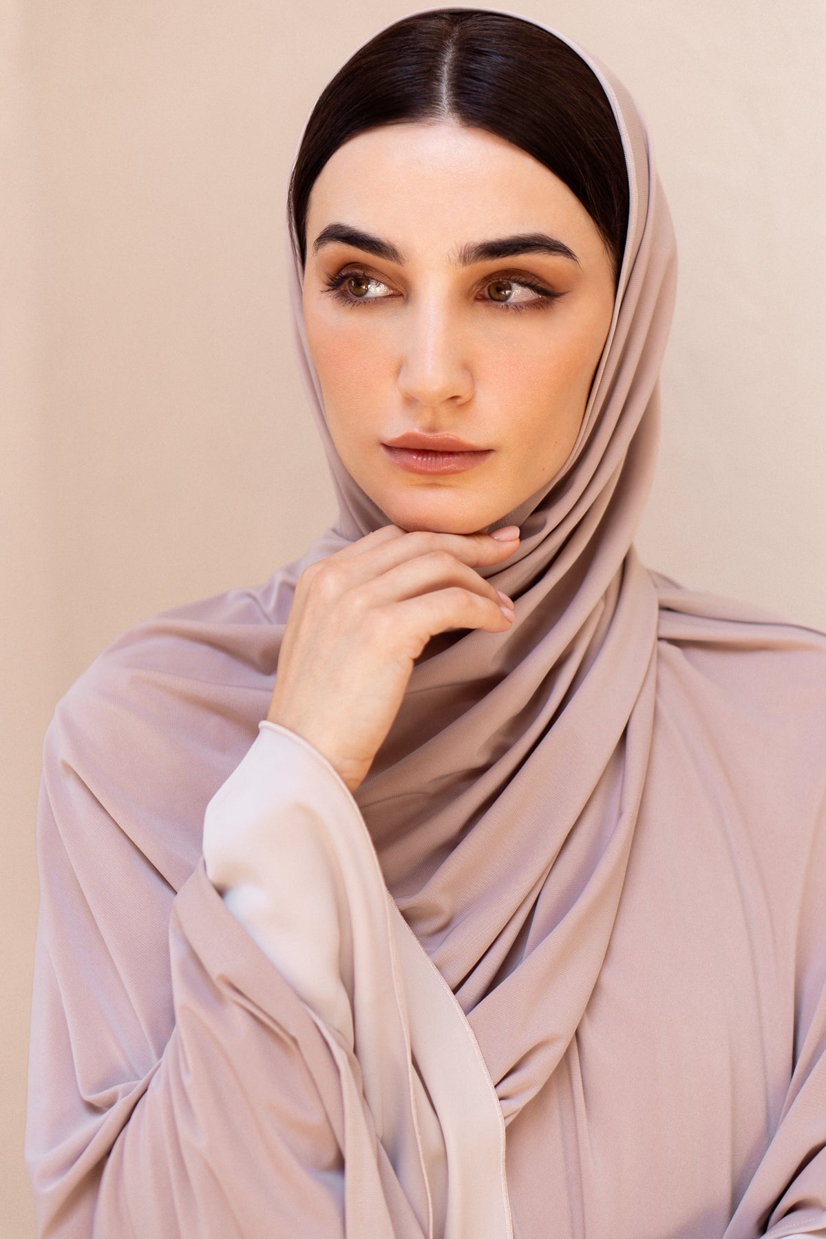 Mauve Hijab